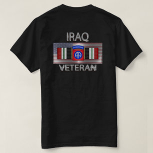 82:a Airborne Division Irak Veteran T Shirt