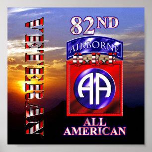 82:a Airborne Division OEF Veteran Poster