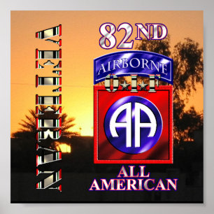 82:a Airborne Division OIF Veteran Poster