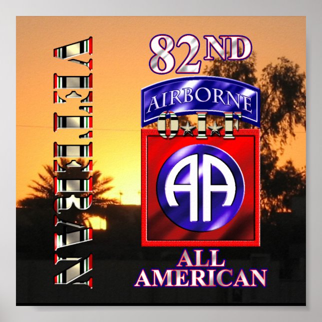 82:a Airborne Division OIF Veteran Poster (Framsidan)