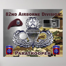 82:a Airborne Division Poster
