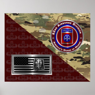 82:a Airborne Division Poster
