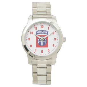 82:a Airborne Division Premium Stainless Steel Armbandsur