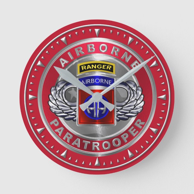 82:a Airborne Division Rund Klocka (Framsida)