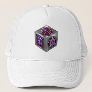 82:a Airborne Division Steel Cube Keps
