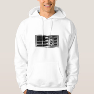 82:a Airborne Division Steel Flagga Hoodie