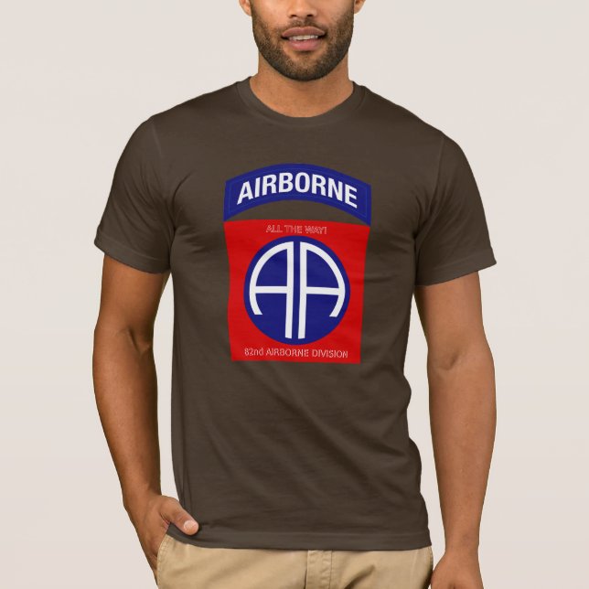 82:a Airborne Division Tee (Framsida)