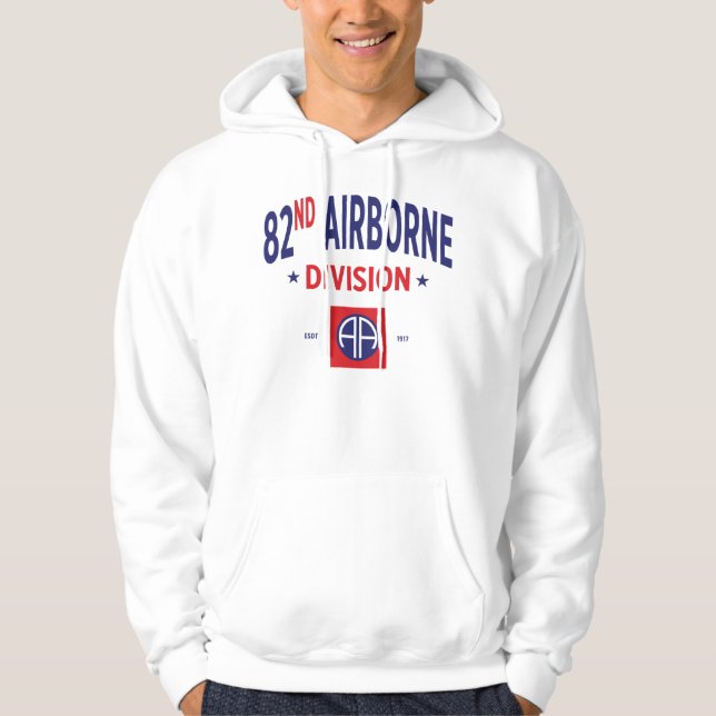 82:a Airborne Division - The All American Hoodie (Framsida)