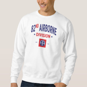 82:a Airborne Division - The All American Lång Ärmad Tröja