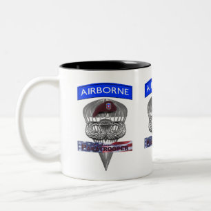 82:a Airborne Division Två-Tonad Mugg