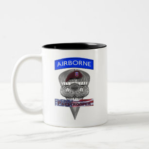 82:a Airborne Division Två-Tonad Mugg