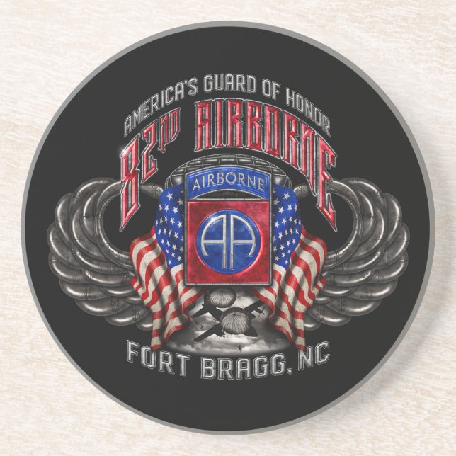 82:a Airborne Fort Bragg Underlägg (Framsidan)