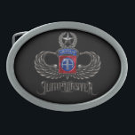 82:a Airborne Jumpmaster<br><div class="desc">Visa militärt pride med denna anmärkningsvärt utpräglade,  mycket detaljerade återgivning av den 82:a flygburna divisionen och Jumpmaster vingar. Finns endast på Zazzle!</div>