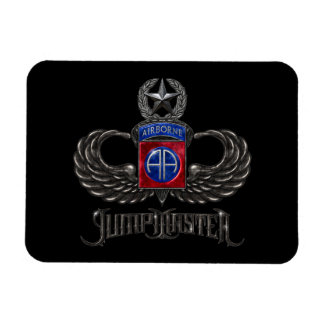 82:a Airborne Jumpmaster Magnet