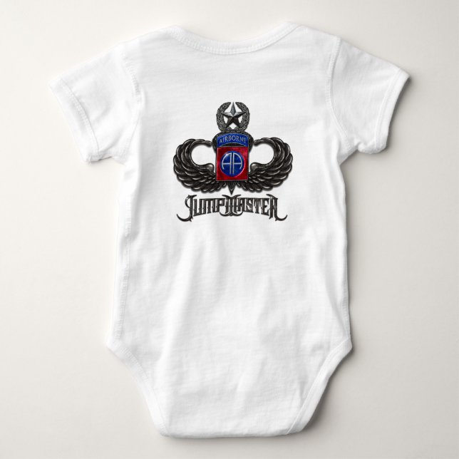82:a Airborne Jumpmaster T Shirt (Baksida)