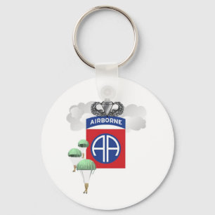 82:a Airborne, Paratroopers, Senior Jump Vingar Nyckelring