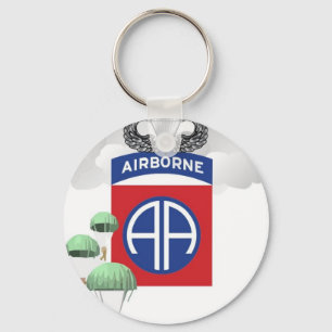 82:a Airborne, Paratroopers, Senior Jump Vingar Nyckelring