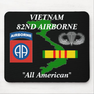 82:a Airborne Vietnam Mousepad 2/b Musmatta