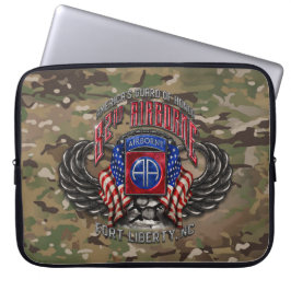 82:a flygburen Camo 15-tums Laptop sleeve