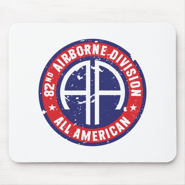 82:a flygburen division "All American" Grunge Musmatta (Framsidan)