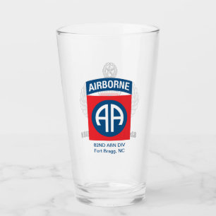 82:a flygburen division Beer Glass Glaskopp