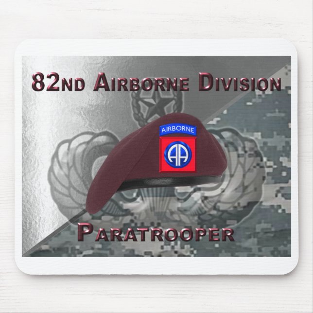 82:a flygburen division Gift Mouse Pad Musmatta (Framsidan)