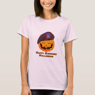 82:a flygburen division - Lycklig Airborne Hallowe T Shirt