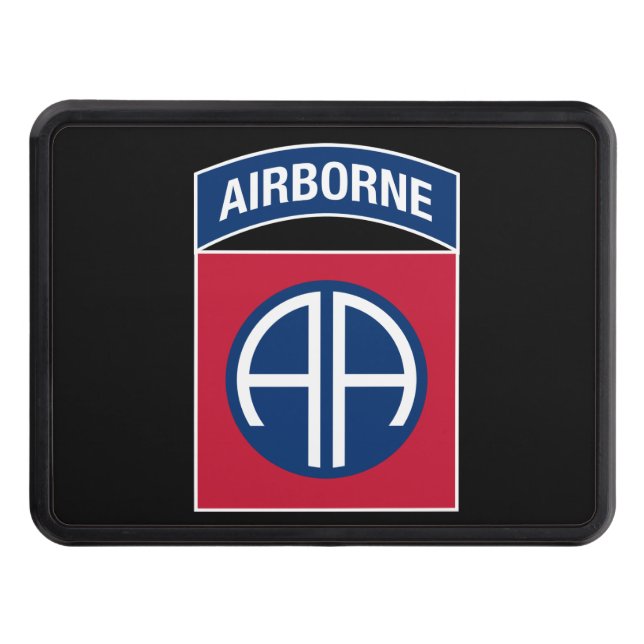 82:a flygburen sektion Insignia Militär Veteran Dragkroksskydd (Framsidan)