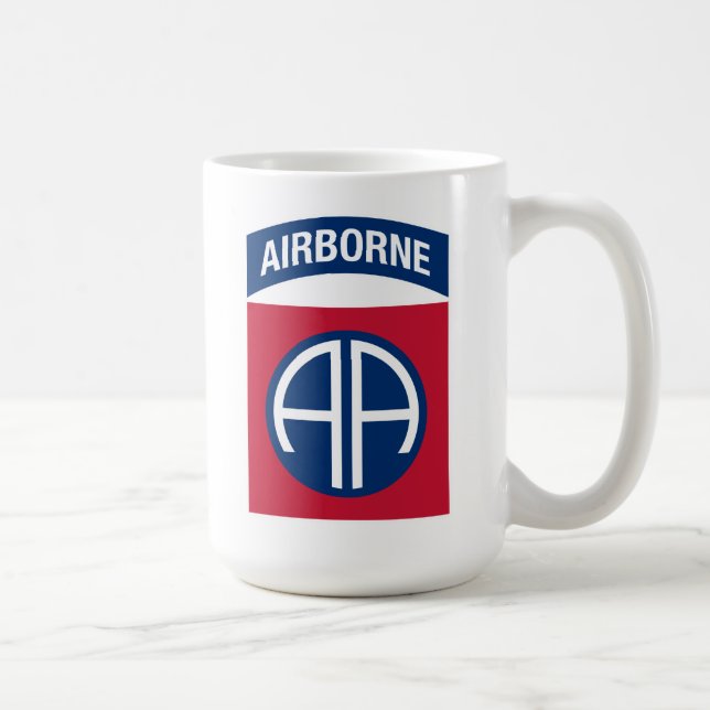 82:a flygburen sektion Insignia Militär Veteran Kaffemugg (Höger)