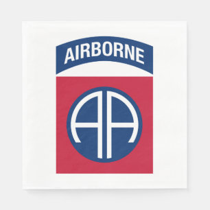82:a flygburen sektion Insignia Militär Veteran Pappersservett