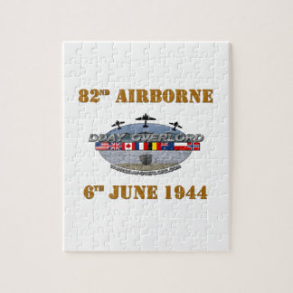 82:a flygburna divisionen 6e juni 1944 pussel