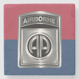 82:a flygburna divisionen "All the way" Stenunderlägg