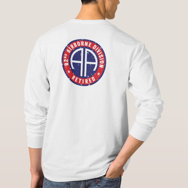82:a flygburna divisionen "Indragen" Anpassningsba T Shirt (Baksida)
