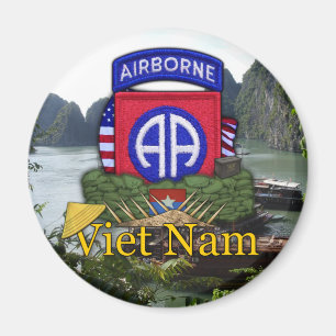 82:a flygburna divisionen Vietnam vc rvn vets Magn Magnet
