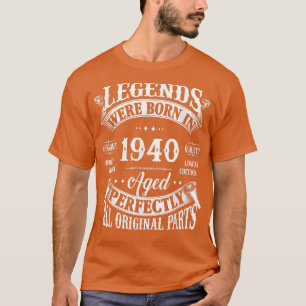 82:a födelsedag Vintagen urprungning 1940 82 T Shirt