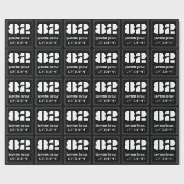 82:a födelsedagen: Art Deco Inspired Titta "82" oc Presentpapper