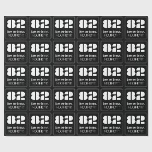 82:a födelsedagen: Art Deco Inspired Titta "82" oc Presentpapper