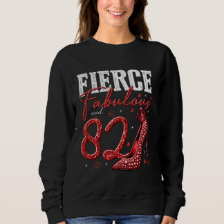 82:a födelsedagen: Fierce Fabulous och 82 års Gamm T Shirt