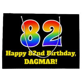 82:a födelsedagen ~ Roligt, färgstark, vibrant, re