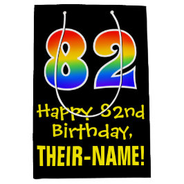 82:a födelsedagen: Roligt, fetstil, färgstark, reg