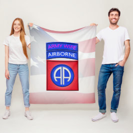 82:a hustru i flygburen division fleecefilt