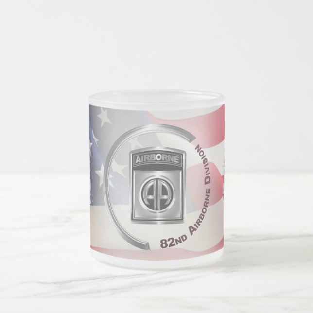 82:a luftburen sektion anpassad design frostad glasmugg (Center)