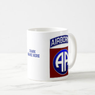 82:a luftburet divisionens Anpassade Shoulder Patc Kaffemugg