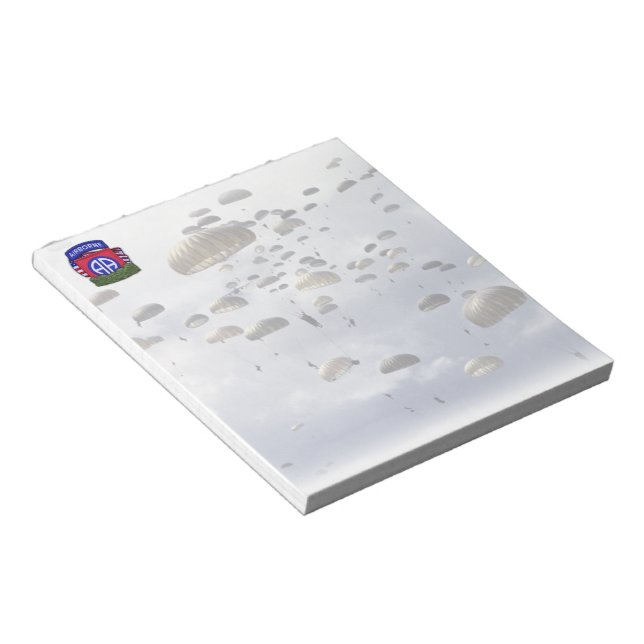 82:a luftburna divisionen fort, veteraner nr anteckningsblock (Vinklad)