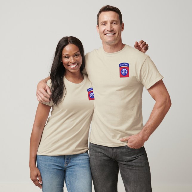 82:a luftburna divisionsvaktare vets polotröja t shirt (Unisex)