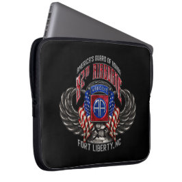82:a luftburna svarta 15-tums Laptop sleeve