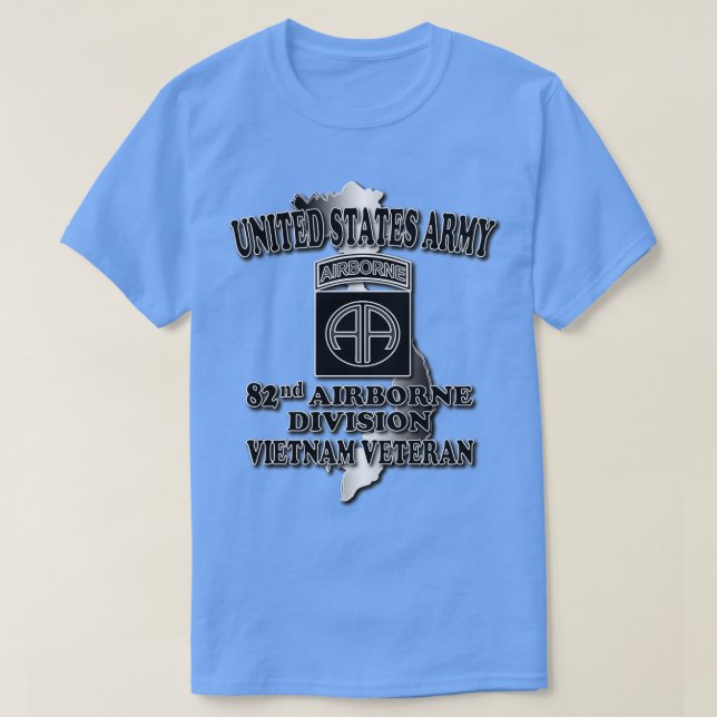 82:a Vietnam Veteran T Shirt (Design framsida)