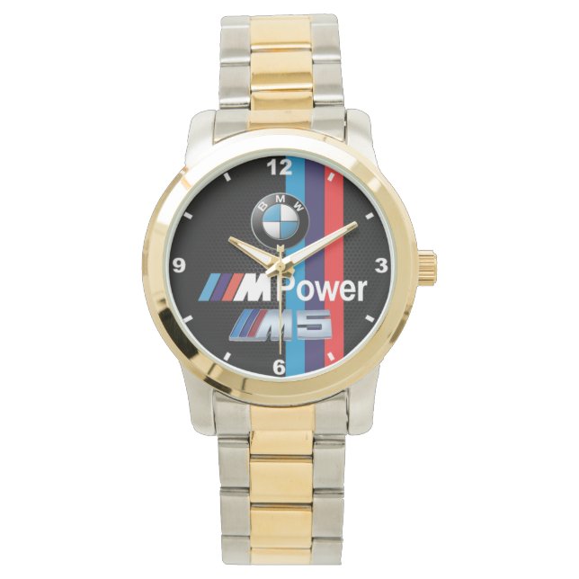 82 BMW M5 Logo Accessories Watches Armbandsur (Framsida)