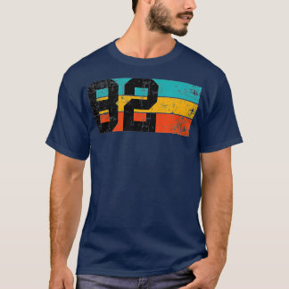 82 Retro 1982 40:e födelsedagen 40 år gammal T Shirt