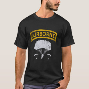 82nd 101st militärparatrooper Veteran Airborne D T Shirt